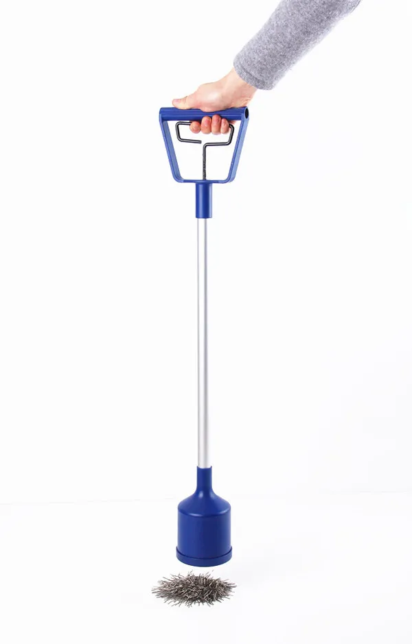 Dailymag 30lbs strong magnetic handle lifter long reach magnetic pickup tool with quick release to pick up nails screws nuts