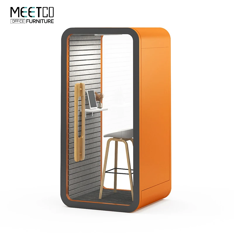 Office Soundproof Privacy Acoustic Booth Acoustic Privacy Booth Office Large Booth Soundproof Cabin Office Soundproofing Pod