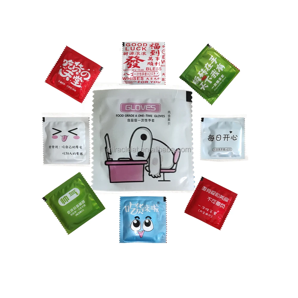 Individual packed Disposable PE Gloves