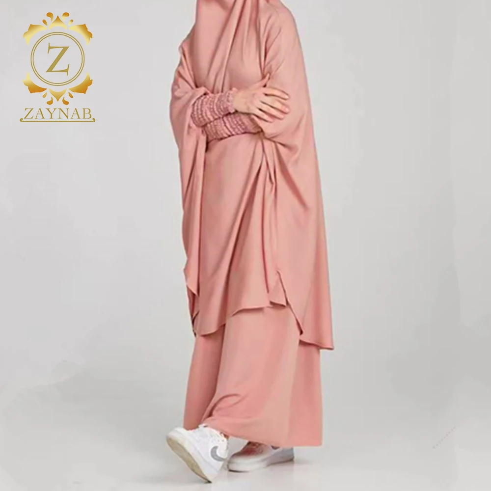 Zaynab 2 шт. оптовая продажа модное шелковое турецкое пакистанское платье для женщин