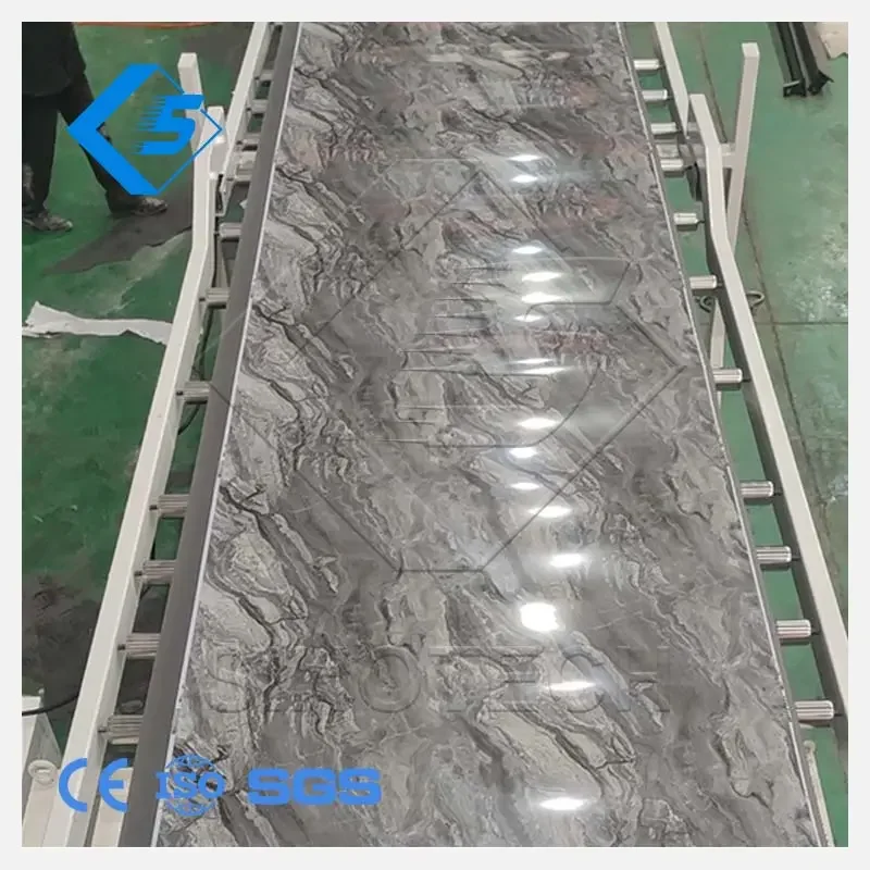 Factory Price PVC 1220MM Marble Alternative EVA Panel Board Making Machine Production Line PVC Sheet Extrusion Line For Walls