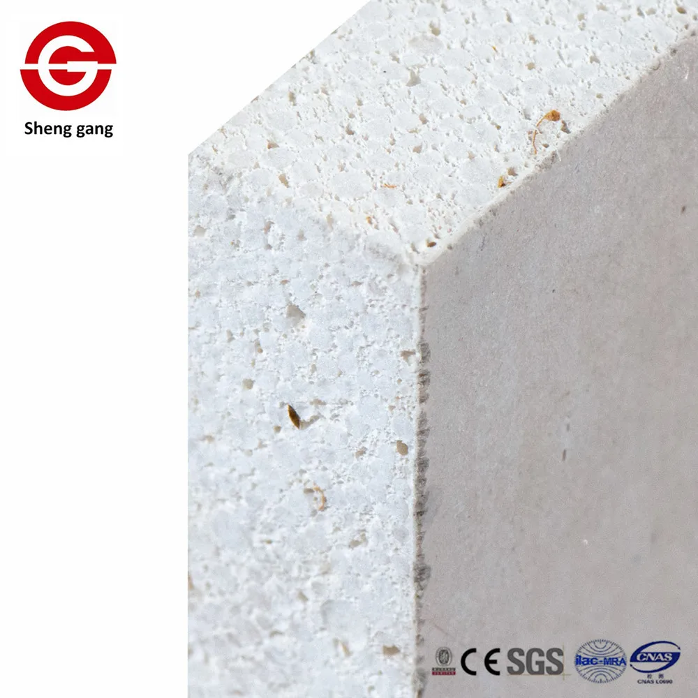 Premium quality fireproof wall board MGO board with EPS particles Grade A1