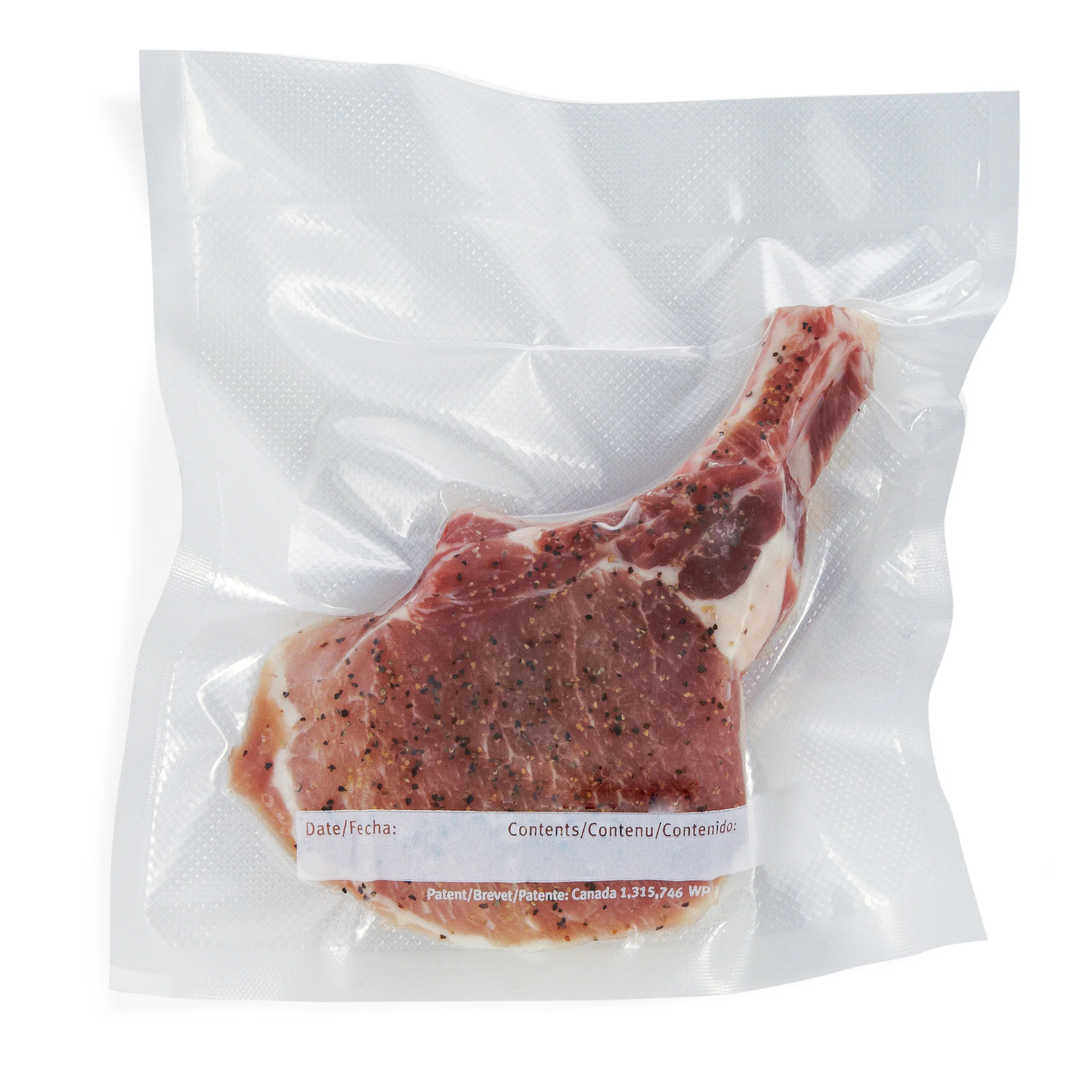 PA PE Embossed Vacuum Sealer Food Grade Saver Storage Plastic Packaging Roll Bag For Sealed Recycling Transparent Nylon