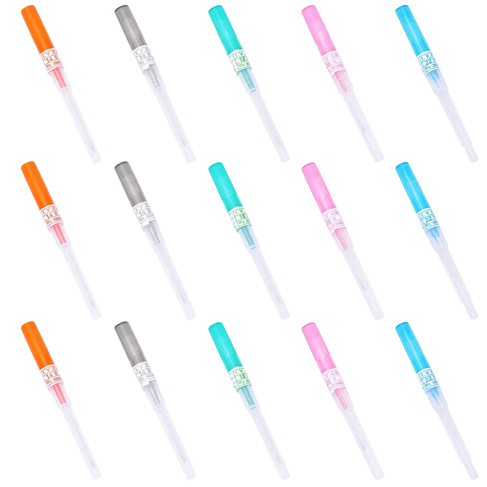 14G 16G 18G 20G Piercing Catheter Hollow Needles ,Piercing Supplies for Ear Nose Piercing