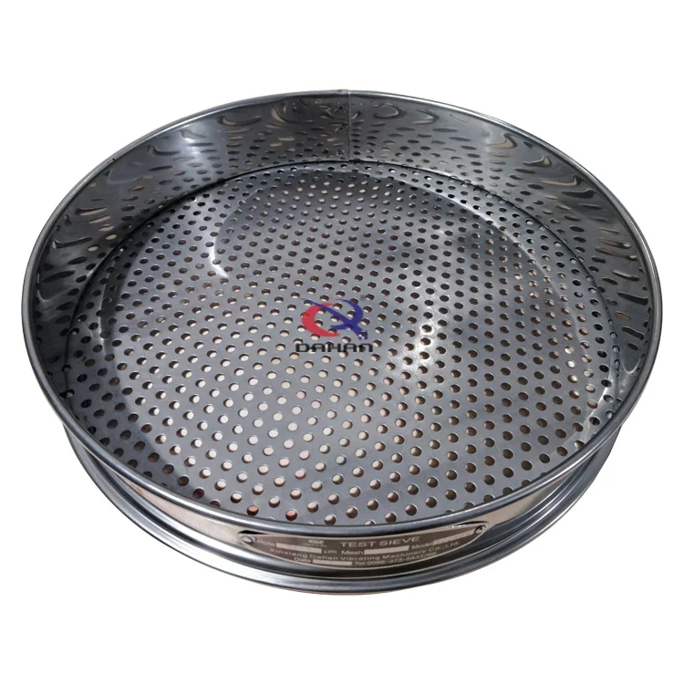 Quality Inspection Manual Filtering Screening Lab Test Soil Shaker Screen Analysis Test Sieve