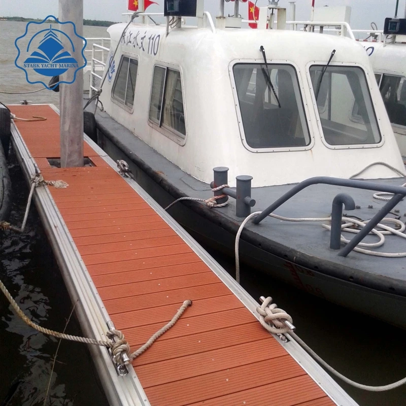 Good price  Aluminum Alloy Floating Bridge  Floating Dock