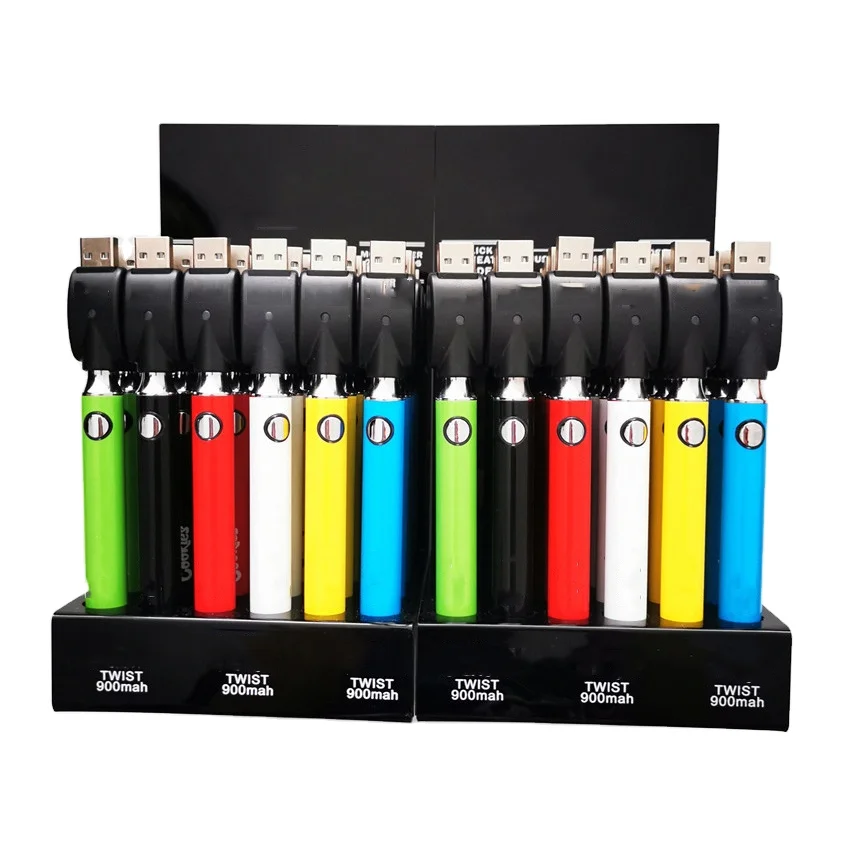2021 Новое поступление 900mah 510 резьба cbd картридж дисплей аккумуляторная