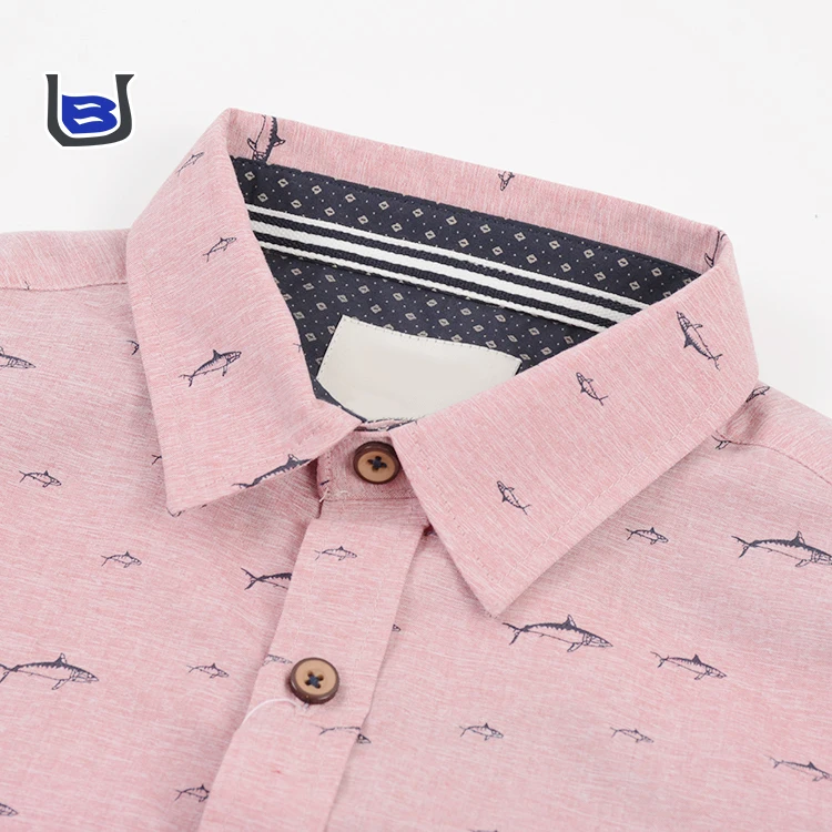 
Beautiful boys cotton hawaiian floral print casual beach shirt for holiday 