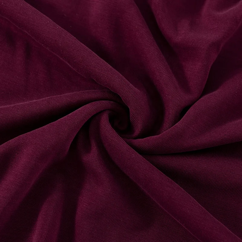 manufacturer wholesale high end skin friendly 68% rayon 32% polyester knitted polyester rayon t shirt fabric