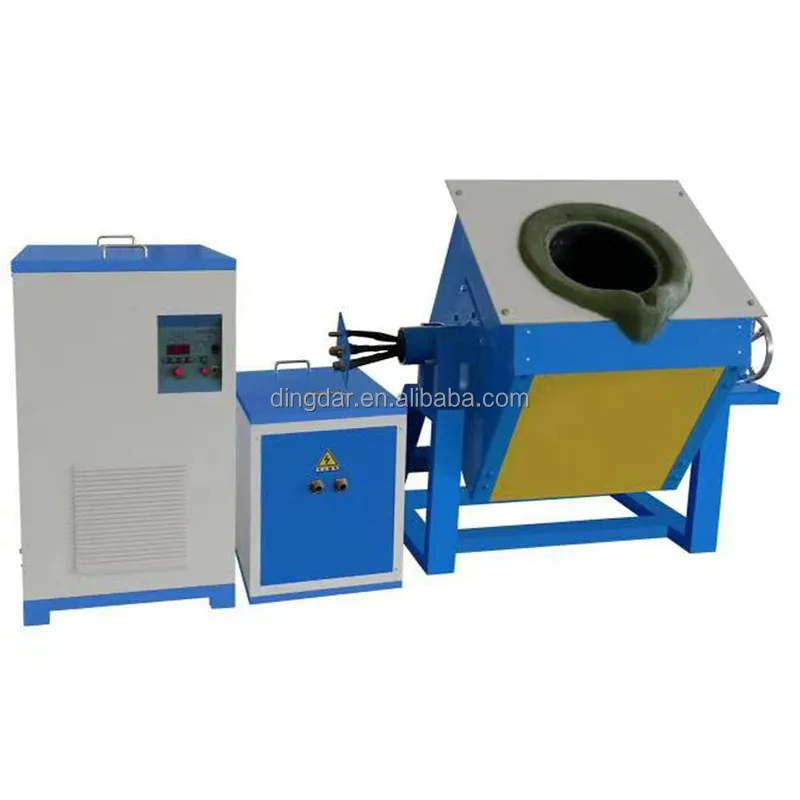 Fast Melting Of Metal Raw Materials, Small Metal Melting Furnace Energy-Saving Movable Electric Furnace