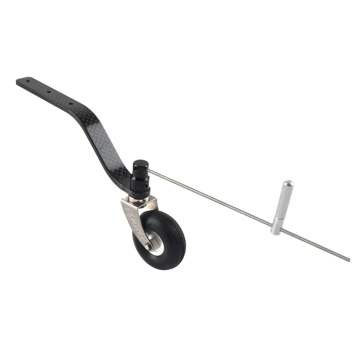 ZYHOBBY Carbon Fiber Tail Landing Gear with Wheel 30CC 50CC 100CC 150CC for RC Fix Wing Model Airplane