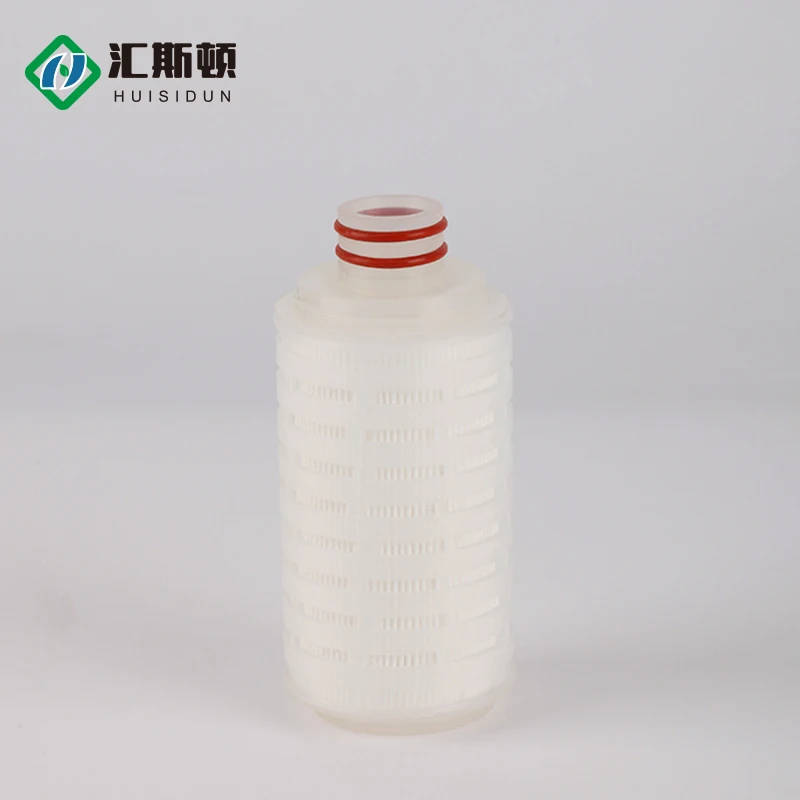 1 micron 5 inch filter cartridge autoclavable Filter PES Membrane Pleated Filter Industrial Filtration For Liquid Filtration