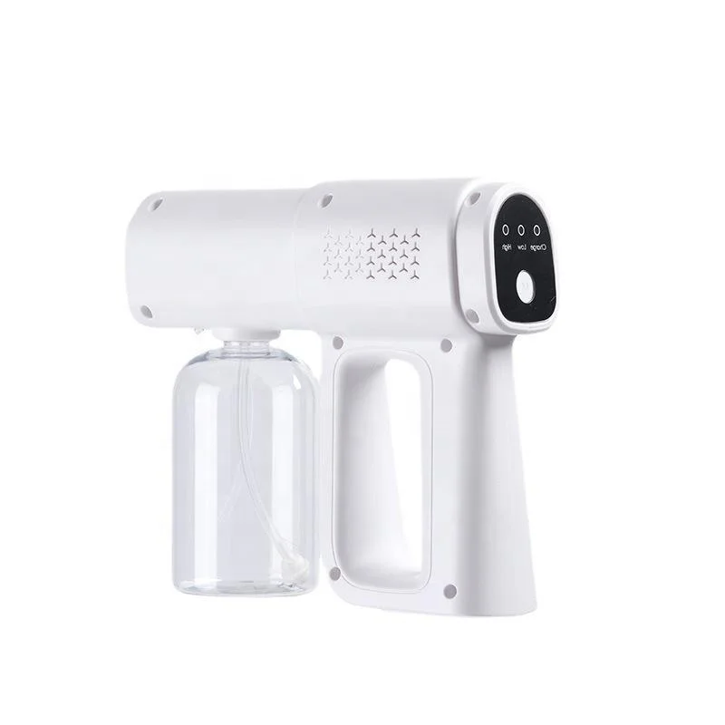 Rechargeable Wireless Portable Blue Light Negative Ion Cold Steam Nano Sprayer