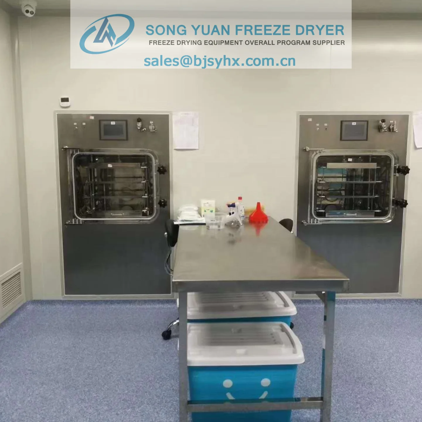 
Laboratory Lyophilizer Freeze Dryer China/in-situ/Silicone oil heating LGJ-50F GMP 