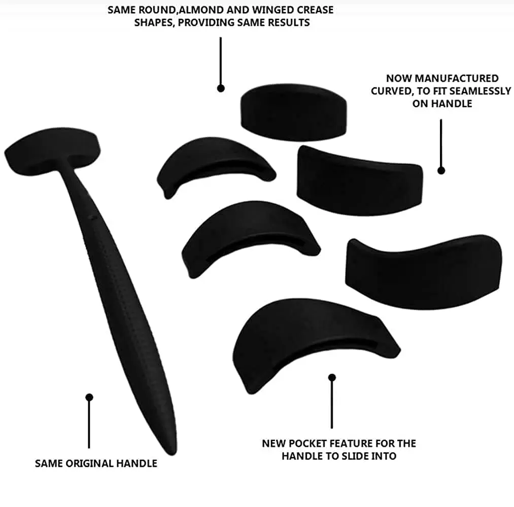  Силиконовые тени для век складки инструменты Ленивый Быстрый инструмент Макияж глаз складок комплект глаза макияжа женщин и девочек