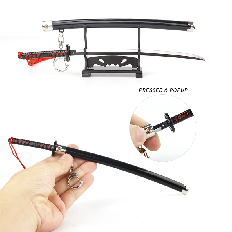 Брелок для ключей Xinrui с логотипом «Убийцы демонов» tanjiro mini katana модель меча брелки подарка или
