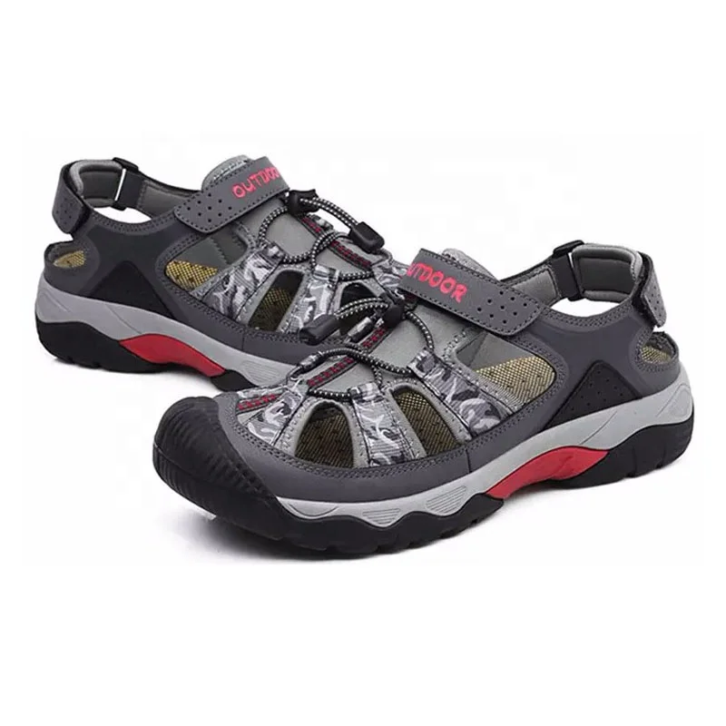 Dropshipping Summer Sandals Casual Buckle Strap Unisex Beach Sandal Big Men Shoes Water Sports Light Weight Beach EVA PU OEM