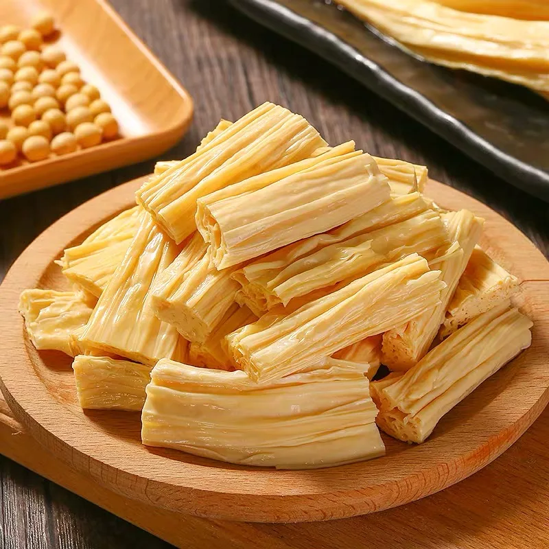 2021 hot High Protein Natural China High Quality soy Dried Beancurd Sticks Beancurd skin