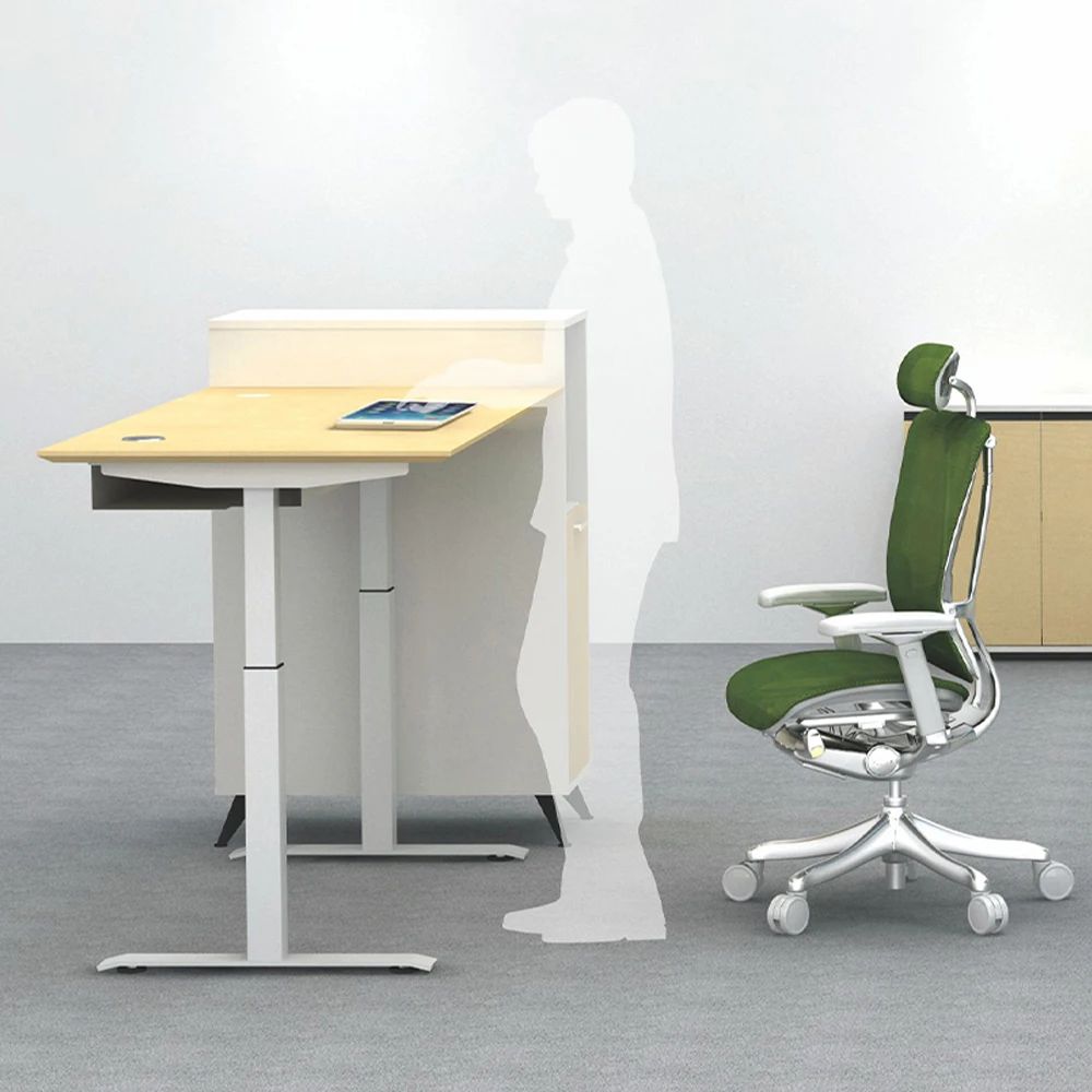 3-я ступенями Электрический парта с регулировкой высоты офисная мебель регулируемая по высоте стоя компьютерный стол