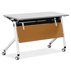 Modern Office Business Training Table MFC Folding Table for Office Space Writing Table