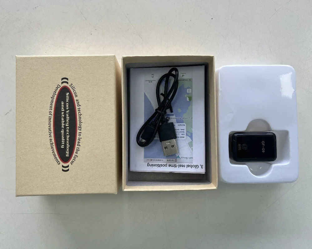 LOGO Custom available GF09 smart mini gps tracker & locator Gps/LBS/Beidou Vehicle/Asset GPS Tracking Device