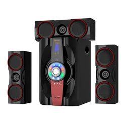 Professional Bluetooth Usb Tf Fm Radio 3D Sound Home Theater Subwoofer Bass 3.1 CH Computer Speaker