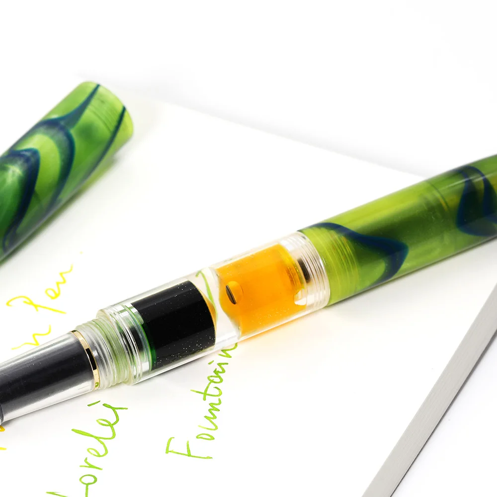 TOP Acrylic Material And Best Choices Gift Follow Custom Logo OEM  Service Ink Fountain Pen