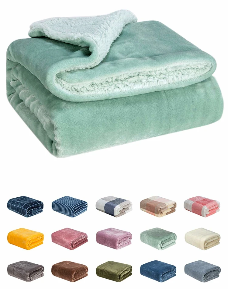 Sherpa Fleece  Blanket Super Soft Fuzzy Plush Warm Cozy Fluffy Microfiber Throw  blanket