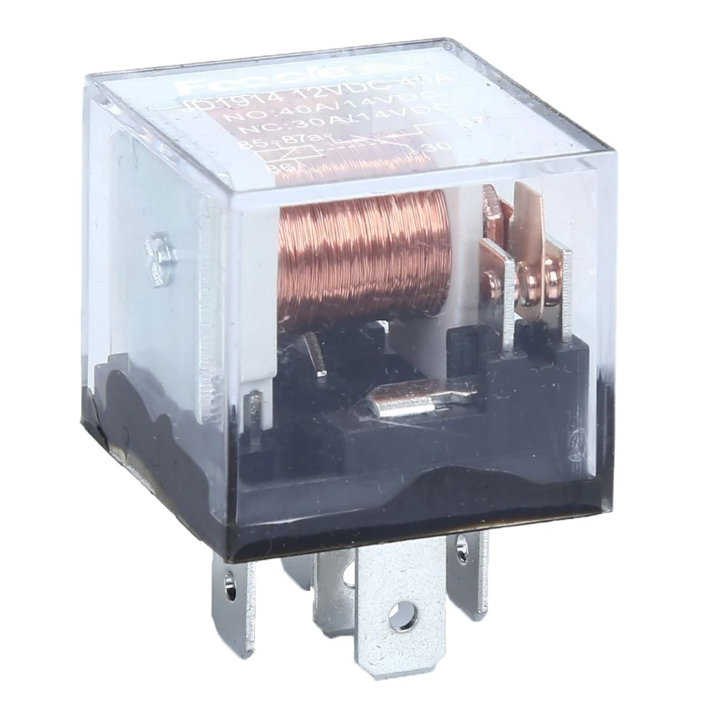 China Factory universal car relay 12v 30a 40a AgSnO2 vehicle relay