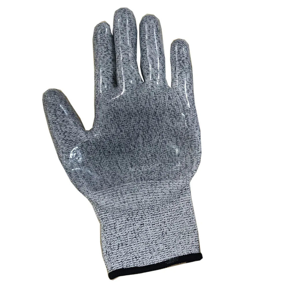 Silicone Impregnated Work Anti-cutting Gloves Grade 5 Industrial safety Gloves