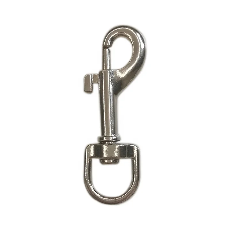 wholesale zinc alloy pet dog clasp chain hook clips bag chain accessories promotional gift customized logo buckles strong heavy