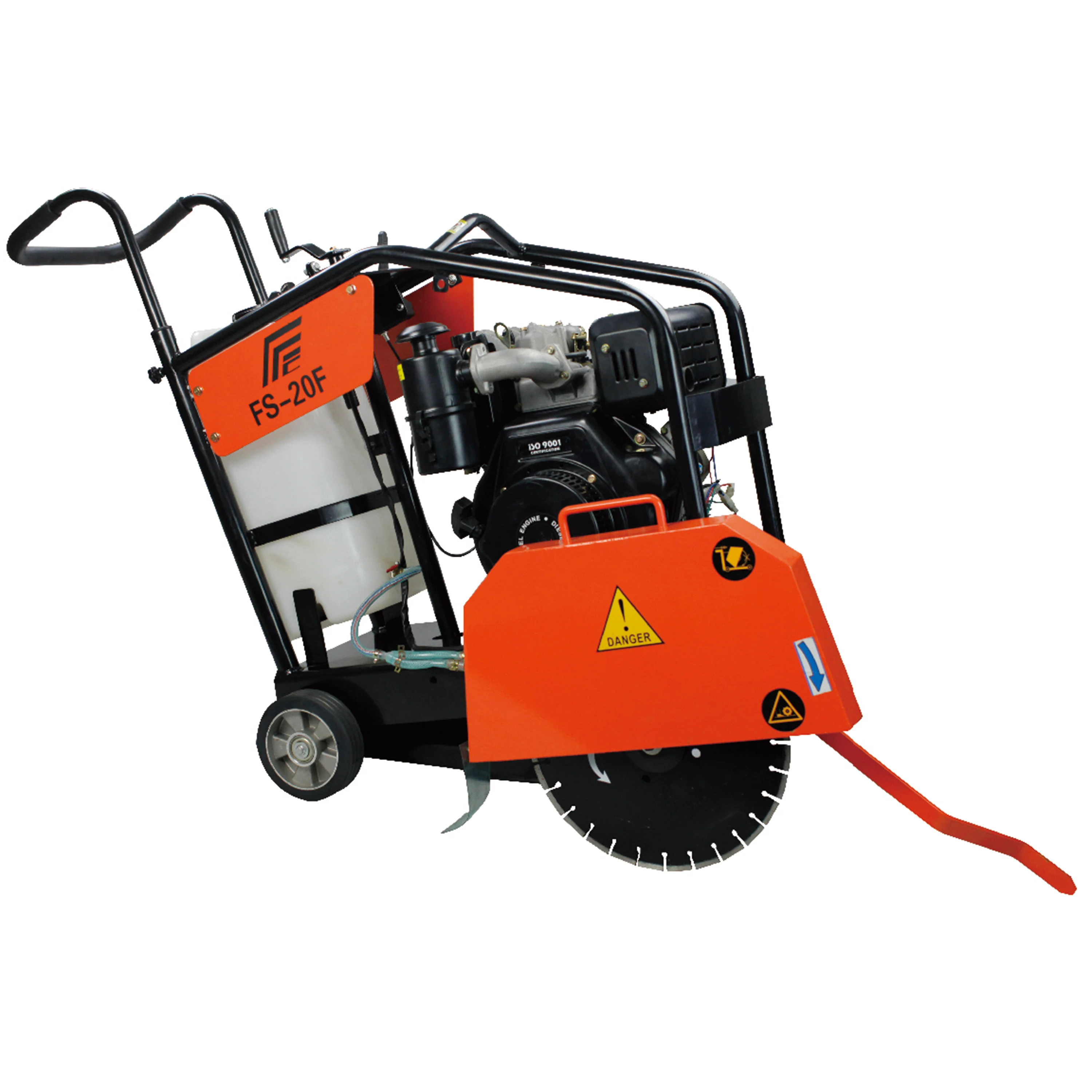 Chinese engin  concrete road cutter floor saw cutting machine 22F