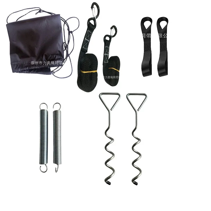 RV awning Anchors Kits,Heavy Duty Tie Down System,Give a Greater Span of Anchorage to Be Safer,Non-Rust