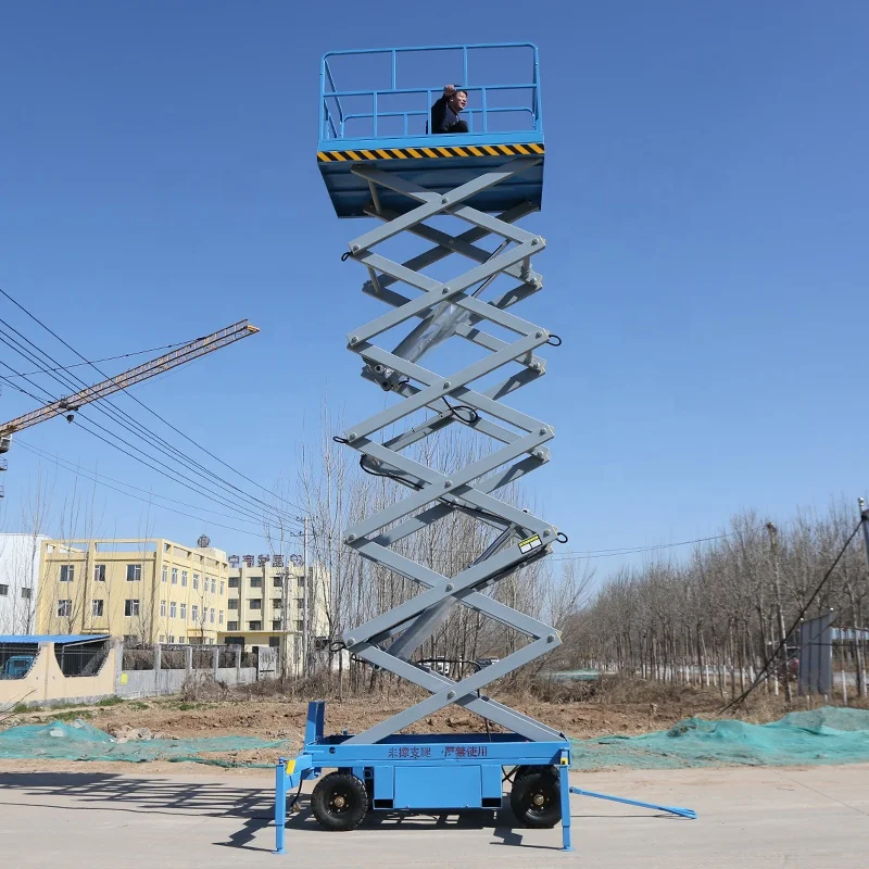 SHANDING Electric-hydraulic Motorcycle Scissor Lifting Platform Price For Working At Heights