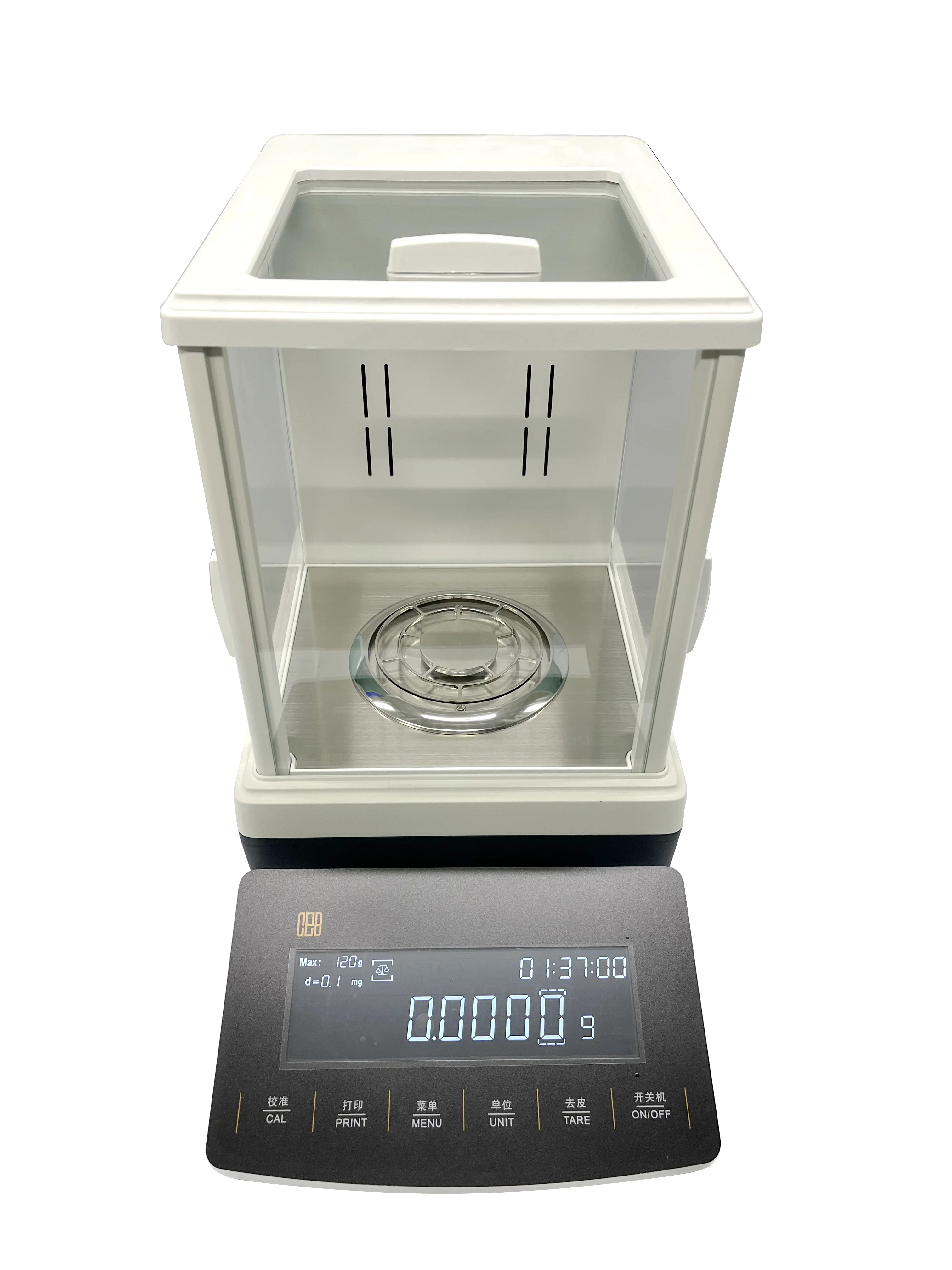120g 0.1mg CEB electromagnetic electronic precision balance laboratory scale