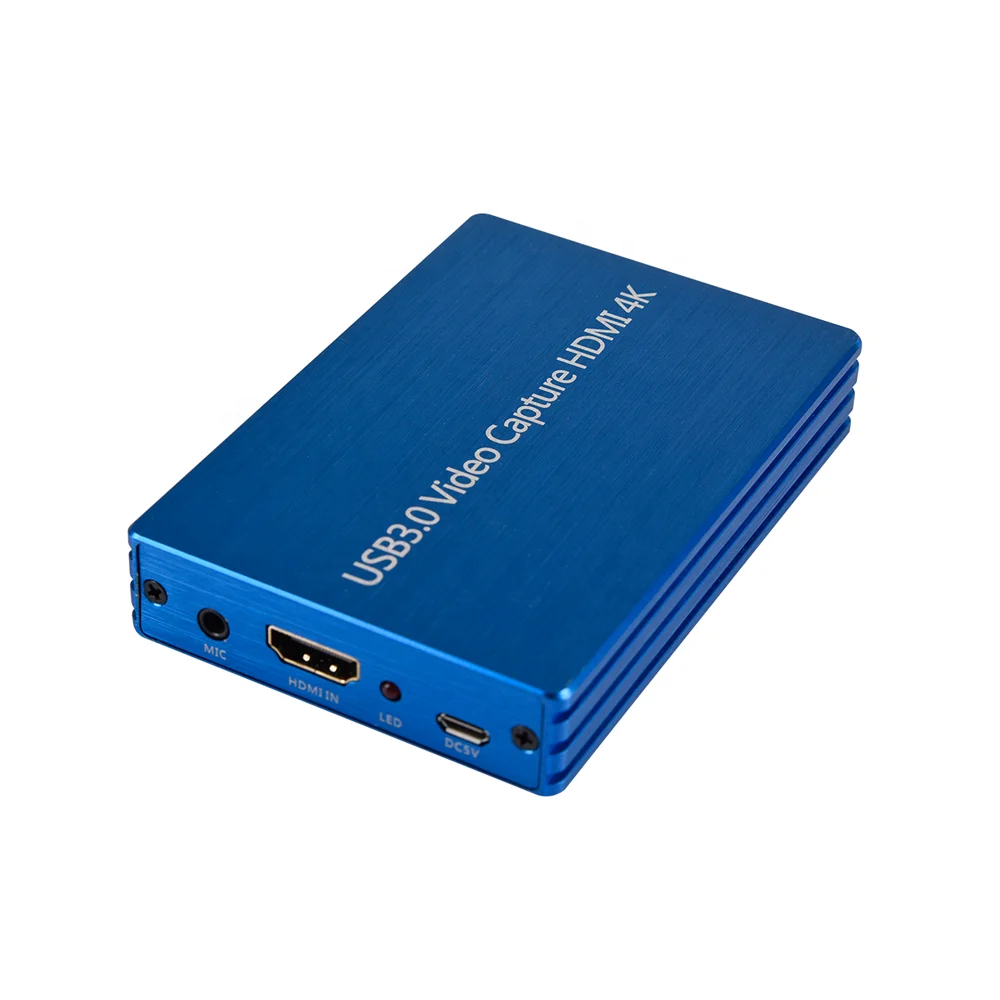 USB 3.0 HD video capture card support real time video audio capture free driver 60fps frame rate