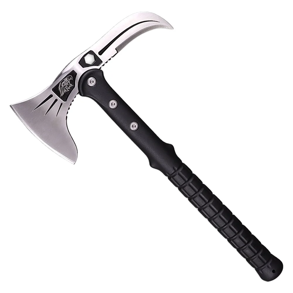 Amazon Hot Selling Multi-functional Survival Camping Axe with Lanyard Sheath