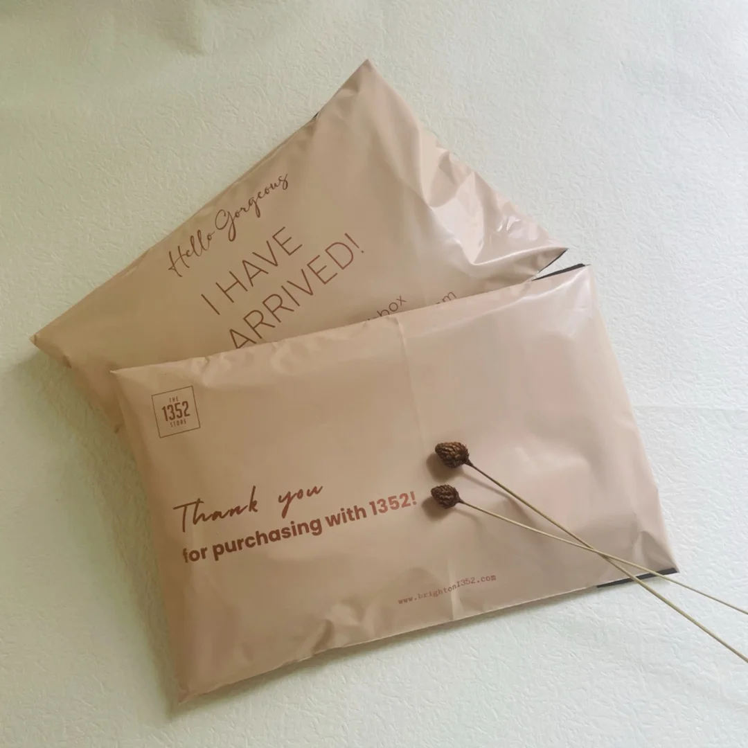 polimailer packing self seal colored nude poly mail shipping bags mailers plastic polimailer