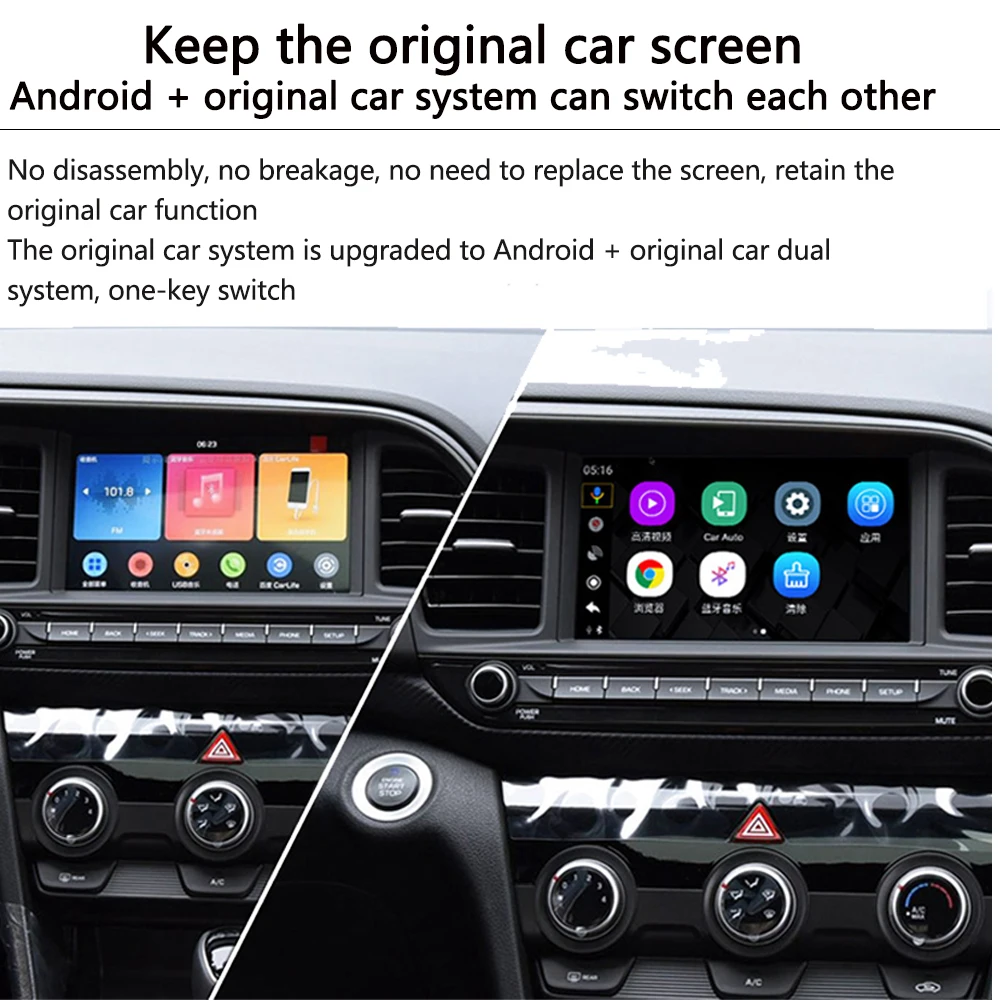 NEW 2+32GB Android AI CarPlay Box For Toyota Ford Buick Cadillac Mazda Dodge Suzuki Nissan USB AI Android Box Car Video Module