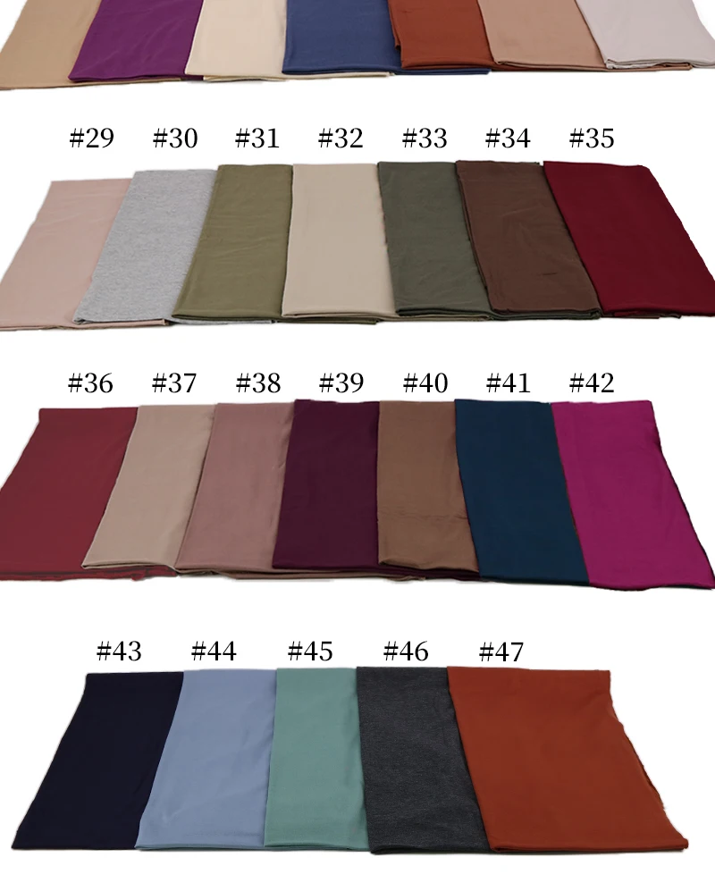 Latest Fashion stretchy jersey turban hijab instant style  multi-use hijab turban for  ladies hat women  turbans