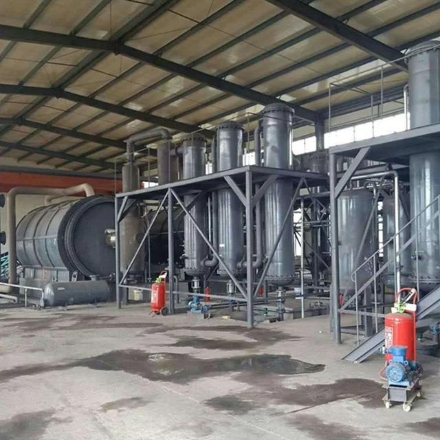 2020 New designed plastic pyrolysis continuous 10mt with low factory price
