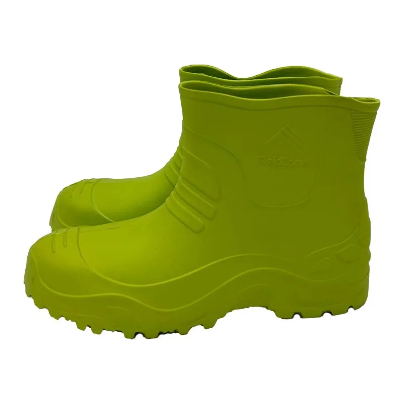 High-Performance ankle anti oil safety work shoes lightweight eva rain boots for men women