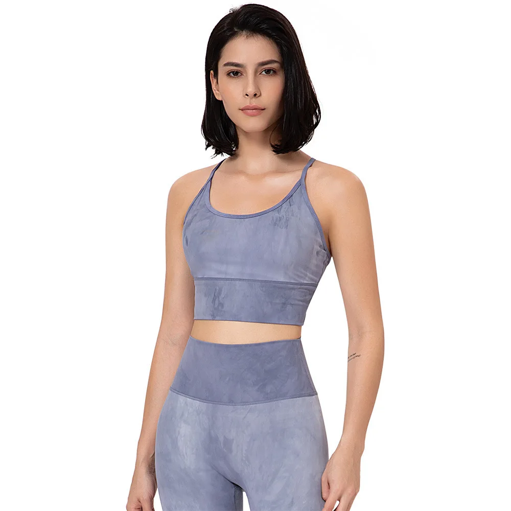 Hot  High waist  athletic wear Tie dye