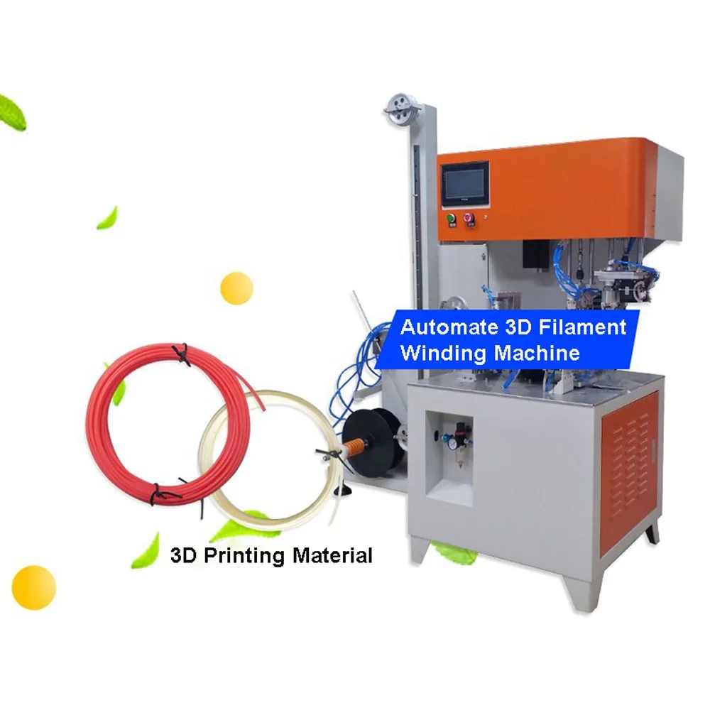 YASIN CNC Coil Winder Circles/Full Automatic Coil Winder 110V -220V Winding Machine For 3D filament Wire Winding Machine