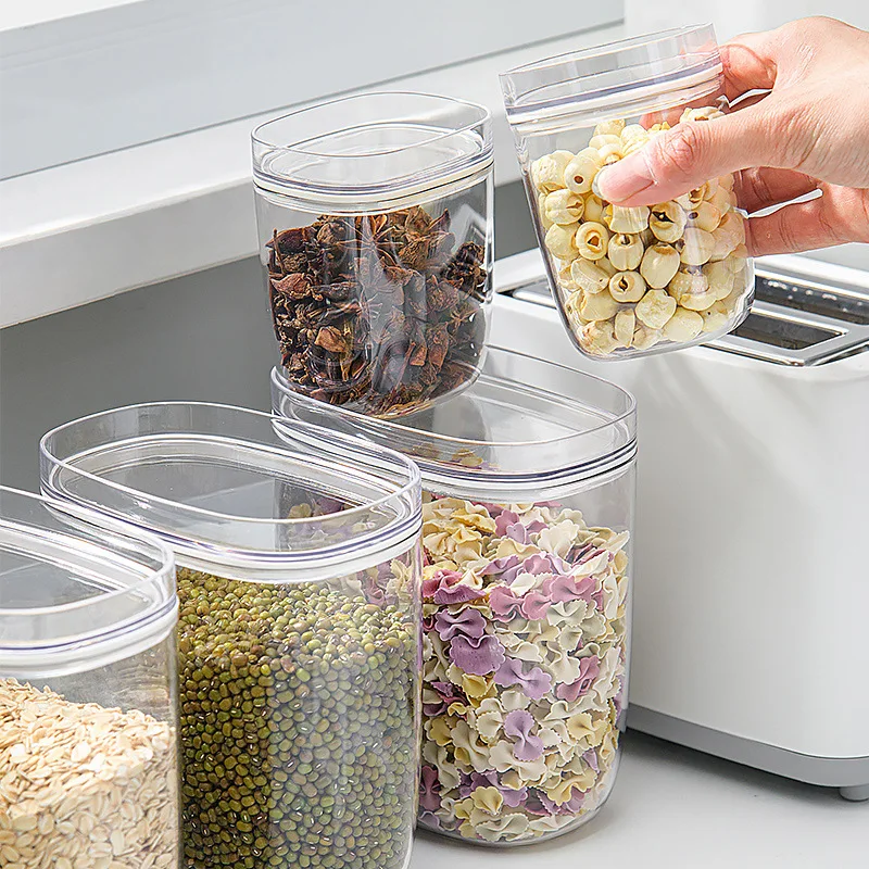 OWNSWING Dry Food Storage Container Airtight Food Storage Container For Rice Grain Food Storage Box With Lid