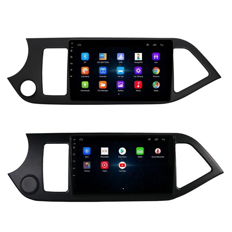 S70 4 core Android 9 inch WIFI GPS Radio Navigation for KIA Morning Picanto Left Peptide 2012-2016 car dvd player