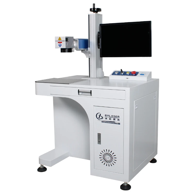 Auto focus gold silver jewelry laser marking engraving machine metal logo maker machine laser marking with computer