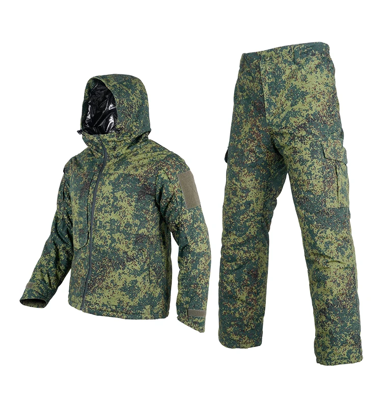 China Cema Camouflage Heat Reflective Warm Jacket M65 Winter Waterproof Jacket Tactical Uniform
