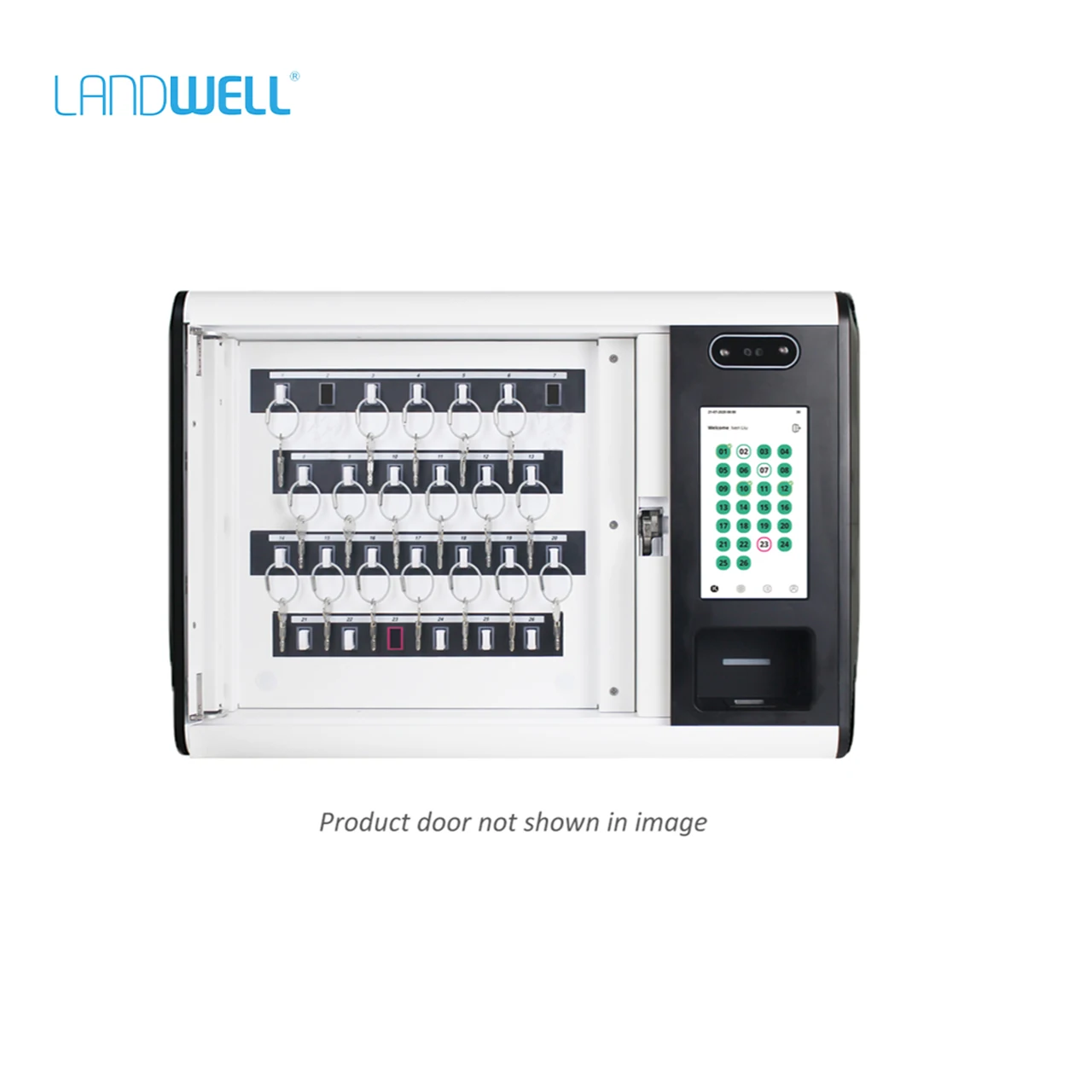 China LANDWELL Intelligent Office Solutions Key Management System K26 Touch Key Cabinet