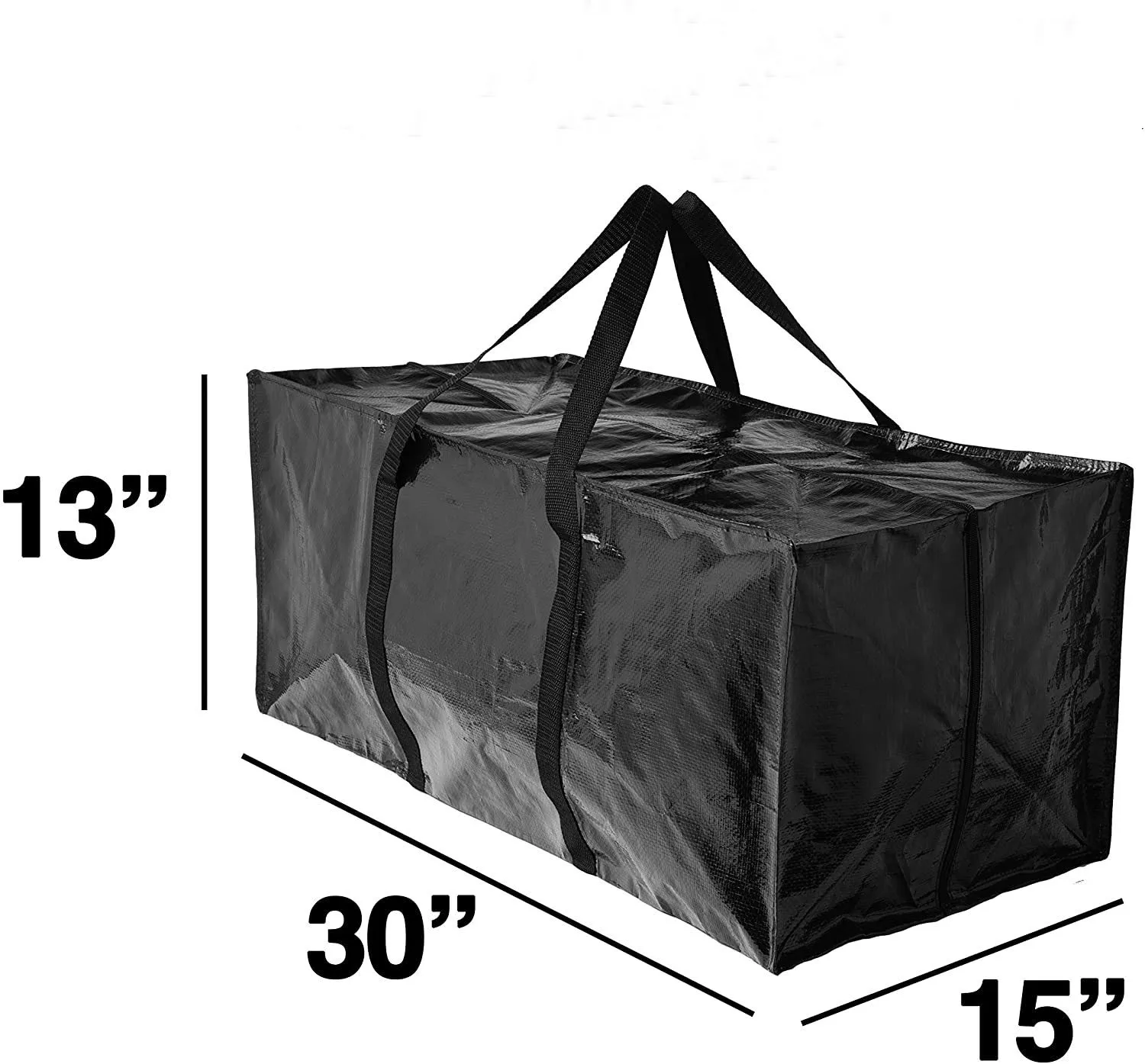 Fashion heavy duty custom recycle new thicker large capacity waterproof pp woven laminated luggage bag for promotion